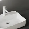 doporro Lavabo Vasque à Poser en Céramique Rectangulaire Voir les images du produit 5