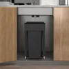 Mülleimer küche, Mülltrennsystem für Unterschrank, 2 x 15 Produktbild-Vorschau 8