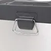 vidaXL Recyklační pedálový koš z nerezové oceli 54 l Náhled obrázku produktu 3
