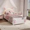 INONEFT Cartoon-Kinderbett 90 x 200 cm, Polsterbett mit Produktbild-Vorschau 5