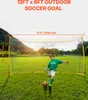VEVOR Porta da calcio portatile 12 x 6 piedi per il Anteprima dell’immagine prodotto 2