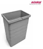 ninka Inneneimer-Set 5055.92 hellgrau 2 x 17 + 2 x 8 Liter Produktbild-Vorschau 3