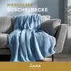 Lavea® Mikrofaser Kuscheldecke 150x200 cm, flauschig & Produktbild-Vorschau 2