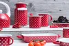 Riess Saladier Céréales Ø16cm Émail Country à pois rouge Voir les images du produit 5