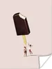 MuchoWow® Poster Eiscreme - Schokolade - Pastell - Vintage Produktbild-Vorschau 1