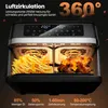 2950W Airfryer mit 360 Luftzirkulator Produktbild-Vorschau