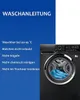 A washing machine and laundry care instructions. Produktbild-Vorschau