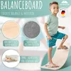 WOLKENGLÜCK® Balance Board Kinder [80x30cm] - Hochwertiges Produktbild-Vorschau 2