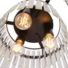 Lámpara de techo ZMH, cristal, ideal para dormitorio. Vista previa de la imagen del producto 6
