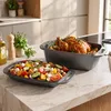 STONELINE® cocotte Gris 40x22 cm | avec couvercle Voir les images du produit 2