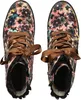 Laura Vita Damen Stiefelette Blumenmuster Satinband Produktbild-Vorschau 12