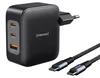 Intenso 7810010 Intenso Power Adapter 100 watt + USB-C Anteprima dell’immagine prodotto 1