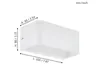 Eglo 98422 SANIA 4 LED applique 10W Bianco caldo Anteprima dell’immagine prodotto 3