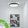 LUMILED LED Deckenleuchte 2 x E27 Fassung IP44 30cm schwarz Produktbild-Vorschau 3