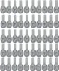 50 Stück - Aufrollkappe, Aufrollhaken, Drahthaken + Produktbild-Vorschau 1