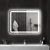 Lustro łazienkowe HOMCOM, 60 x 80 cm, lustro LED z Podgląd zdjęcia produktu 2
