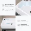 doporro Lavandino Bagno da Appoggio Lavabo ad Angolo Anteprima dell’immagine prodotto 6