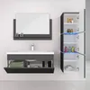 HOME DELUXE - Badmöbel-Set - WANGEROOGE Schwarz - Large - Produktbild-Vorschau 6