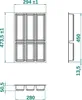 ORGA-BOX III Besteckeinsatz grau 473,5 x 294 mm für 40 cm Produktbild-Vorschau 4