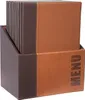 Securit MC-BOX-TRA4-LB, A4, Metall, Kunstleder (PU), Braun, Produktbild-Vorschau 1