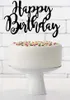Cake Topper Happy Birthday 22.5cm, schwarz Produktbild-Vorschau 11