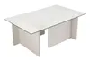 Skye Decor, Vetrino - Legno bianco, tavolino, 100 % vetro Anteprima dell’immagine prodotto 7
