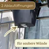 2er Set Geländertopf Balkon mit Wasserspeicher Blumentopf Produktbild-Vorschau 8