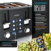 Toster Arendo, 4 krótkie szczeliny, na 4 kromki, 1750 W, Podgląd zdjęcia produktu 2