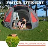 10X Schraubheringe Camping, Drehbare Zeltheringe zum Produktbild-Vorschau 9