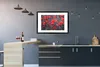 MuchoWow® Gerahmtes Poster Rote Mohnblumen in einem Produktbild-Vorschau 5