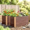 Outsunny Hochbeet Blumenhochbeet witterungsbeständig, aus Produktbild-Vorschau 9