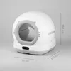 Peluvio Selbstreinigende Katzentoilette mit App PEARL, 72 Produktbild-Vorschau 10