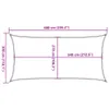 Vela Parasole 160 g/m² Beige 3x6 m in HDPE Anteprima dell’immagine prodotto 9