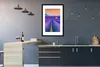 MuchoWow® Gerahmtes Poster Lavendel - Lila - Blumen 60x90 Produktbild-Vorschau 5