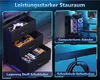 Gamingtafel met LED-verlichting en stopcontact, Productafbeelding-voorbeeld 6