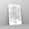 Bilder auf glas - Einteilig - Stadt Karte Berlin - 80x120cm Produktbild-Vorschau 4