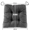 sleepling - Set di 4 cuscini per sedia, cuscino per seduta, Anteprima dell’immagine prodotto 2