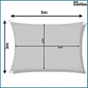 Tenda da sole, tettuccio, 3x5, protezione solare, giardino, Anteprima dell’immagine prodotto 15