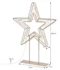 ECD Germany LED Weihnachtsstern 48,5 cm Weihnachtsdeko mit Produktbild-Vorschau 7