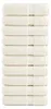 vidaXL Premium-Duschtücher SOLUND 10 Stk. Cremeweiß 70x140 Produktbild-Vorschau 7