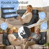 ELONEO Rückenkissen mit abnehmbarer Nackenrolle und Produktbild-Vorschau 11
