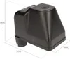 A black mechanical pressure switch with dimensions indicated by lines and text. Voir les images du produit