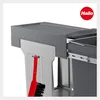HAILO pattumiera incasso 3666106 2x15 L con ganci Anteprima dell’immagine prodotto 5