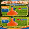 Bunter Rasensprenger Kinder mit 8 Wasserschläuchen, Produktbild-Vorschau 3