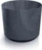 TUBO doniczka z efektem betonu 33,8 cm - Kolor: antracytowy Podgląd zdjęcia produktu 2