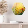 DEQORI Glasbild Echtglas 40x35 cm 'Blumenwiese im Produktbild-Vorschau 3