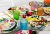 Excelsa Set de vaisselle 18 pièces Fiori Frida Porcelaine Voir les images du produit 10