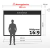 ESMART Professional MIROLO | Rolloleinwand | 266 x 149 cm Produktbild-Vorschau 7