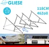 2 Paar Solarmodul Halterung Balkonkraftwerk 118cm (46 Zoll) Produktbild-Vorschau 1