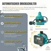 CHM GmbH® Hauswasserwerk 150 Liter 11 Bar Druck 8600 L/h Produktbild-Vorschau 8